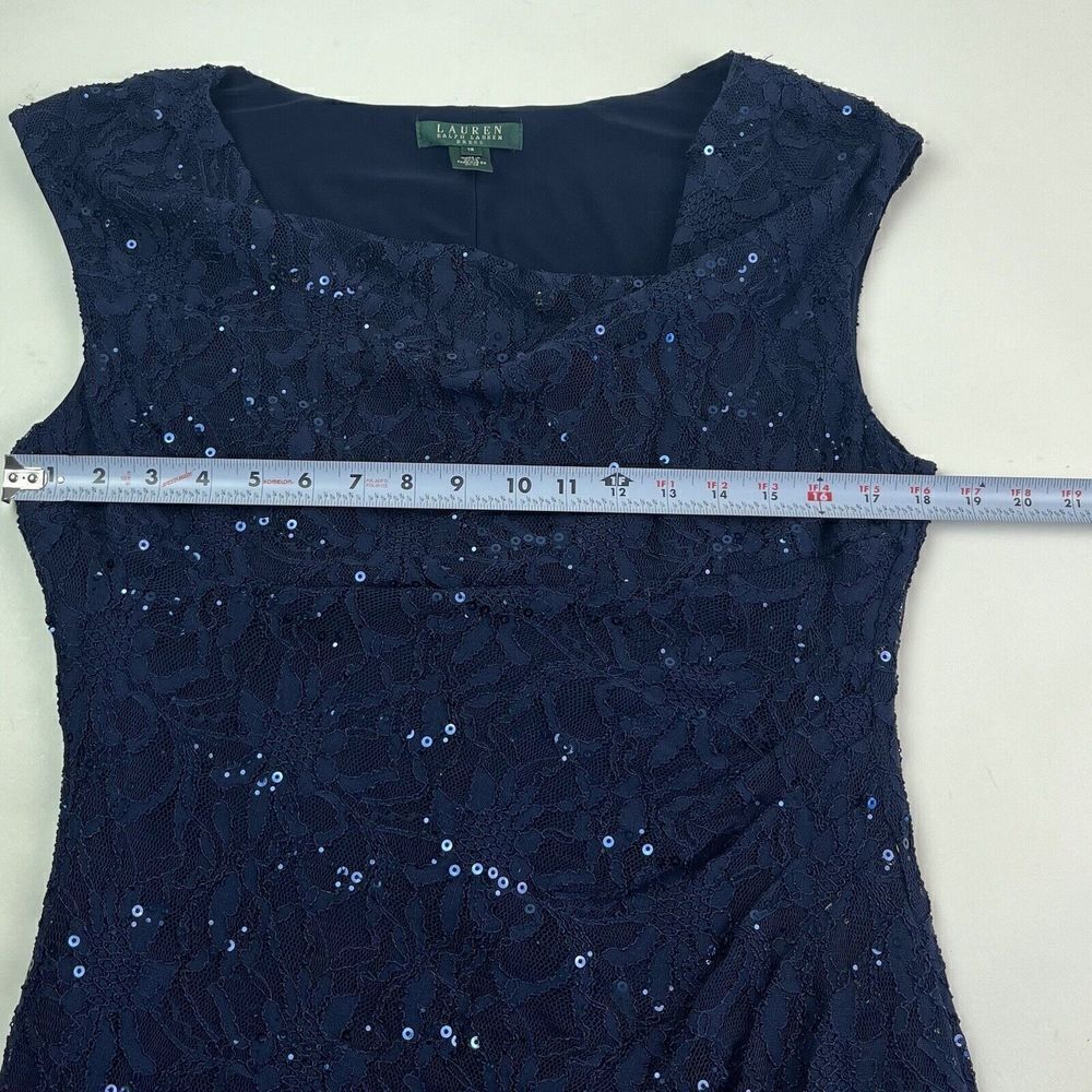 Ralph Lauren Sequin Stretch Dress size 16 - Picture 11 of 14
